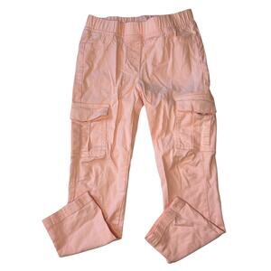 Hanna Andersson Girls Pink Cargo Pants 120